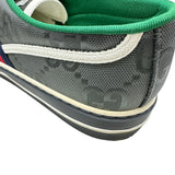 グッチ GUCCI TENNIS1977 GGキャンバスローカットスニーカー グレー キャンバス メンズ スニーカー