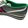 グッチ GUCCI TENNIS1977 GGキャンバスローカットスニーカー グレー キャンバス メンズ スニーカー