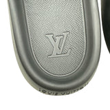 ルイ・ヴィトン LOUIS VUITTON ウォーターフロントラインラバーサンダル ブラック ラバー メンズ サンダル