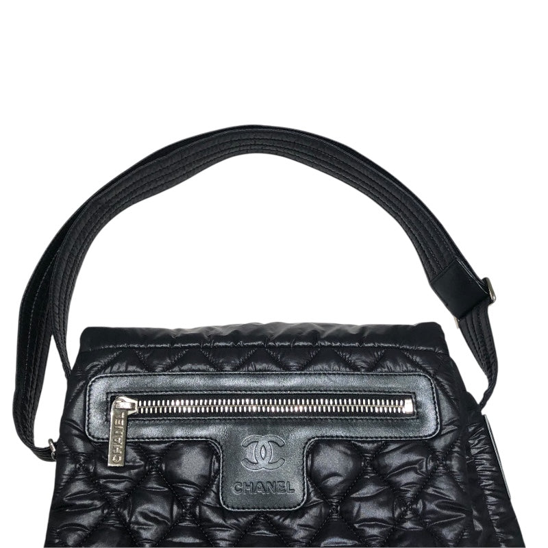 シャネル CHANEL コココクーンメッセンジャーPM A48616 ブラック