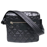 シャネル CHANEL コココクーンメッセンジャーPM A48616 ブラック ナイロン レディース ショルダーバッグ
