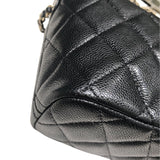シャネル CHANEL ココマークチェーンホーボーバッグ AP4386 ブラック キャビア レディース ハンドバッグ