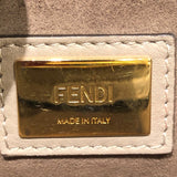 フェンディ FENDI ピーカブーレギュラー 8BN290 グレージュ レザー レディース ハンドバッグ
