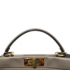 フェンディ FENDI ピーカブーレギュラー 8BN290 グレージュ レザー レディース ハンドバッグ
