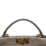フェンディ FENDI ピーカブーレギュラー 8BN290 グレージュ レザー レディース ハンドバッグ