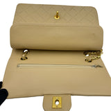 シャネル CHANEL マトラッセ25 A01112 1番台 ベージュ ゴールド金具 ラムレザー レディース ショルダーバッグ