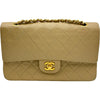 シャネル CHANEL マトラッセ25 A01112 1番台 ベージュ ゴールド金具 ラムレザー レディース ショルダーバッグ