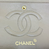 シャネル CHANEL マトラッセ25 A01112 1番台 ベージュ ゴールド金具 ラムレザー レディース ショルダーバッグ