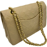 シャネル CHANEL マトラッセ25 A01112 1番台 ベージュ ゴールド金具 ラムレザー レディース ショルダーバッグ