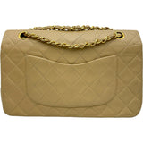 シャネル CHANEL マトラッセ25 A01112 1番台 ベージュ ゴールド金具 ラムレザー レディース ショルダーバッグ