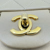 シャネル CHANEL マトラッセ25 A01112 1番台 ベージュ ゴールド金具 ラムレザー レディース ショルダーバッグ