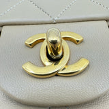 シャネル CHANEL マトラッセ25 A01112 1番台 ベージュ ゴールド金具 ラムレザー レディース ショルダーバッグ