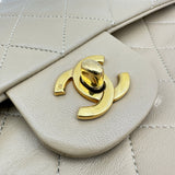シャネル CHANEL マトラッセ25 A01112 1番台 ベージュ ゴールド金具 ラムレザー レディース ショルダーバッグ