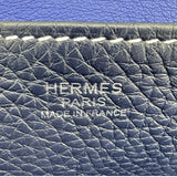 エルメス HERMES アルザン31 U刻印 ブルーニュイ/エレクトリック ゴールド金具 トリヨン レディース ショルダーバッグ