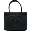 シャネル CHANEL 復刻トート A01804 6番台 ブラック ゴールド金具 キャビア レディース ハンドバッグ