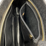シャネル CHANEL 復刻トート A01804 6番台 ブラック ゴールド金具 キャビア レディース ハンドバッグ