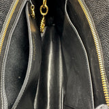 シャネル CHANEL 復刻トート A01804 6番台 ブラック ゴールド金具 キャビア レディース ハンドバッグ