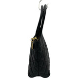 シャネル CHANEL 復刻トート A01804 6番台 ブラック ゴールド金具 キャビア レディース ハンドバッグ