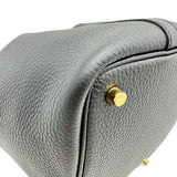 エルメス HERMES ピコタンロック PM G刻印 ブラック ゴールド金具 トリヨン レディース ハンドバッグ