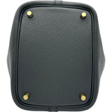 エルメス HERMES ピコタンロック PM G刻印 ブラック ゴールド金具 トリヨン レディース ハンドバッグ
