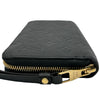 ルイ・ヴィトン LOUIS VUITTON ジッピーウォレット M61864 ブラック ゴールド金具 モノグラム・アンプラント レディース 長財布
