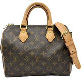 ルイ・ヴィトン LOUIS VUITTON スピーディ・バンドリエール25 M41113 ブラウン モノグラム・キャンバス レディース ハンドバッグ
