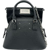 メゾン マルジェラ Maison Margiela 5ACマイクロ S56WG0081 ブラック シルバー金具 レザー レディース ショルダーバッグ