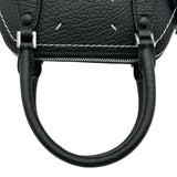 メゾン マルジェラ Maison Margiela 5ACマイクロ S56WG0081 ブラック シルバー金具 レザー レディース ショルダーバッグ