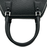 メゾン マルジェラ Maison Margiela 5ACマイクロ S56WG0081 ブラック シルバー金具 レザー レディース ショルダーバッグ