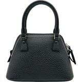 メゾン マルジェラ Maison Margiela 5ACマイクロ S56WG0081 ブラック シルバー金具 レザー レディース ショルダーバッグ
