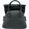 メゾン マルジェラ Maison Margiela 5ACマイクロ S56WG0081 ブラック シルバー金具 レザー レディース ショルダーバッグ