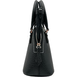 メゾン マルジェラ Maison Margiela 5ACマイクロ S56WG0081 ブラック シルバー金具 レザー レディース ショルダーバッグ