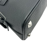 メゾン マルジェラ Maison Margiela 5ACマイクロ S56WG0081 ブラック シルバー金具 レザー レディース ショルダーバッグ