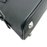 メゾン マルジェラ Maison Margiela 5ACマイクロ S56WG0081 ブラック シルバー金具 レザー レディース ショルダーバッグ