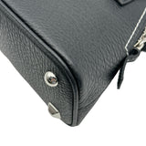 メゾン マルジェラ Maison Margiela 5ACマイクロ S56WG0081 ブラック シルバー金具 レザー レディース ショルダーバッグ