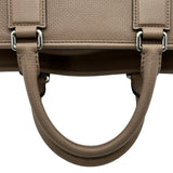 ロエベ LOEWE アマソナ28 352.45.A03 ベージュ シルバー金具 レザー レディース ハンドバッグ