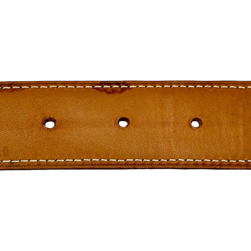 エルメス HERMES コンスタンスHベルト 75 ▢G刻印 ブラック/ゴールド