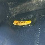 シャネル CHANEL ミニマトラッセ18 A65050 ネイビー シルバー金具 キャビアスキン レディース ショルダーバッグ