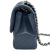 シャネル CHANEL ミニマトラッセ18 A65050 ネイビー シルバー金具 キャビアスキン レディース ショルダーバッグ