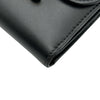 セリーヌ CELINE トリオンフスモールフラップウォレット 10D783 ブラック ゴールド金具 シャイニーカーフ レディース 二つ折り財布