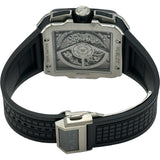 ウブロ HUBLOT スクエア バン ウニコ チタニウム セラミック 821.NM.0170.RX シルバー チタニウム/セラミック 自動巻き メンズ 腕時計