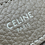 セリーヌ CELINE ラゲージナノショッパー 189243 グレー系 ドラムドカーフ レディース ショルダーバッグ