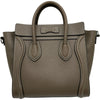 セリーヌ CELINE ラゲージナノショッパー 189243 グレー系 ドラムドカーフ レディース ショルダーバッグ