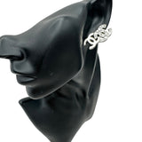 シャネル CHANEL アシンメトリーココマークピアス シルバー金具 メタル/ラインストーン アクセサリー