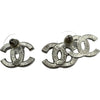シャネル CHANEL アシンメトリーココマークピアス シルバー金具 メタル/ラインストーン アクセサリー