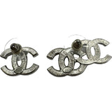 シャネル CHANEL アシンメトリーココマークピアス シルバー金具 メタル/ラインストーン アクセサリー