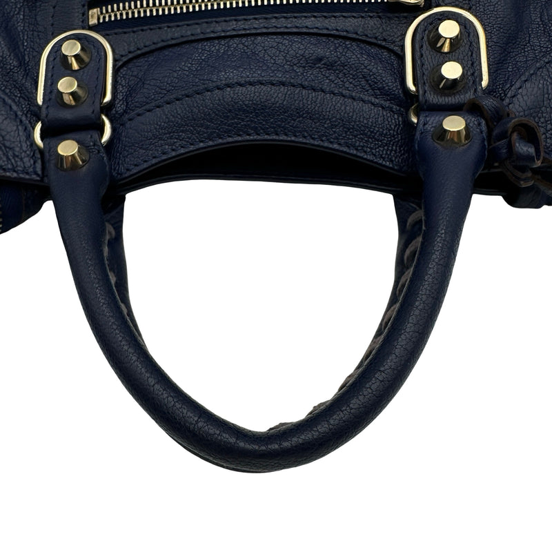 バレンシアガ BALENCIAGA クラシックミニシティ 300295 ブルー