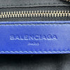 バレンシアガ BALENCIAGA クラシックミニシティ 300295 ブルー ゴールド金具 レザー レディース ショルダーバッグ