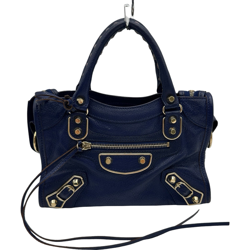 SALE！限定色！バレンシアガバッグ バレンシアガ BALENCIAGA クラシックミニシティ 300295 ブルー