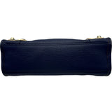 バレンシアガ BALENCIAGA クラシックミニシティ 300295 ブルー ゴールド金具 レザー レディース ショルダーバッグ